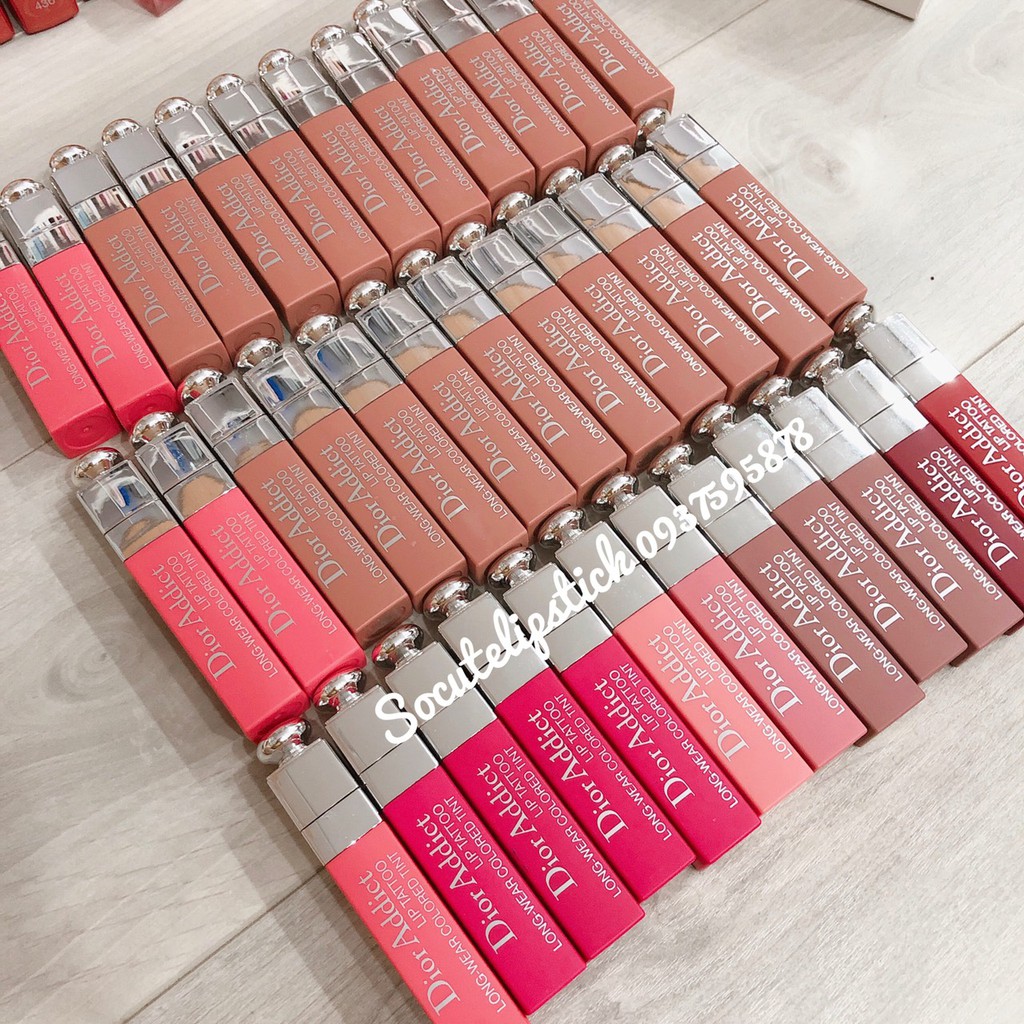 Son Addict Lip Tattoo 321 / 541 / 771 / 491 / 421 Tester Unbox