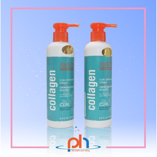 Gel mềm vuốt tóc xoăn phục hồi avaty