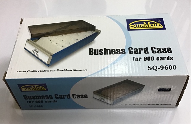 Hộp đựng Name Card Mica Suremark - 600 namecard