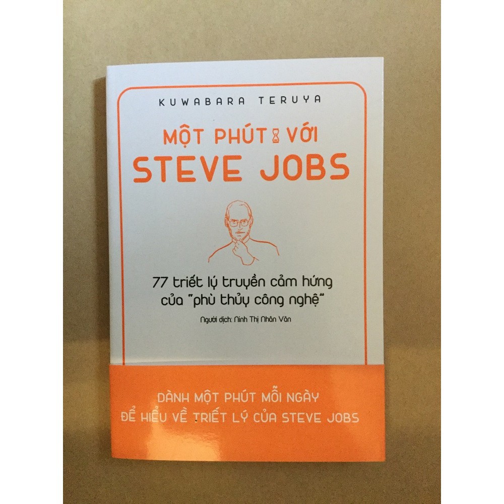 Sách - Một Phút Với Steve Jobs