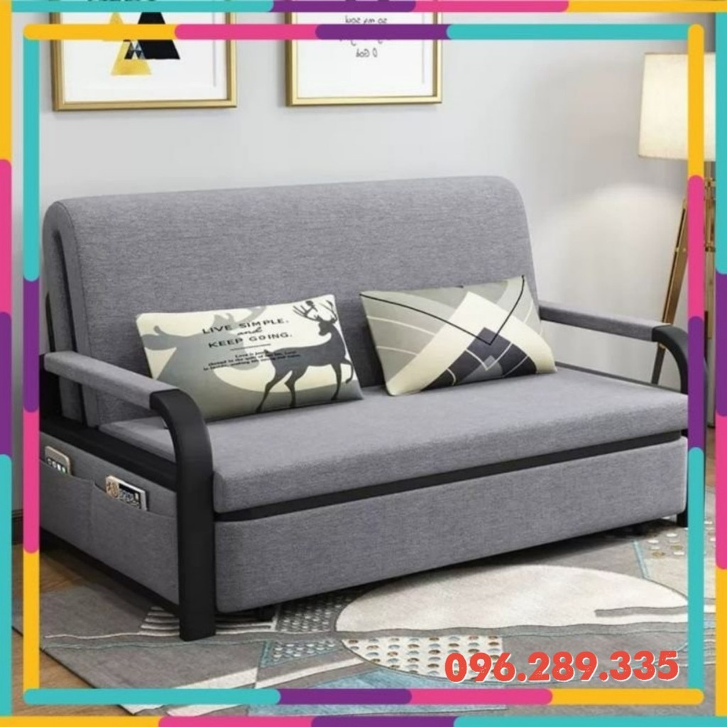 [2 IN 1] GHẾ SOFA ĐA NĂNG, KIÊM GIƯỜNG NGỦ GẤP GỌN, KT 1M6*1M9