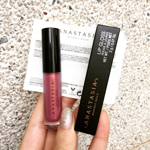 Anastasia Beverly Hills Lip Gloss màu St.Tropez - Son bóng ánh nhũ - Minisize 2g