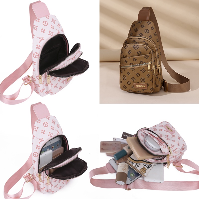 Túi Da Mềm Đeo Chéo Trước Ngực Phong Cách Thời Trang Mới Cho Nữ