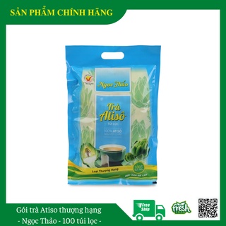 Gói trà Atiso Ngọc Thảo loại Thượng hạng 100 túi lọc