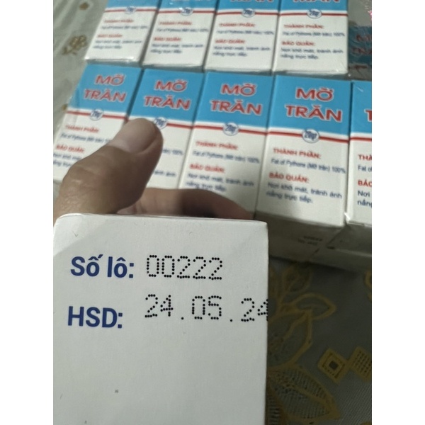 Mỡ trăn trại rắn Đồng Tâm 20gr