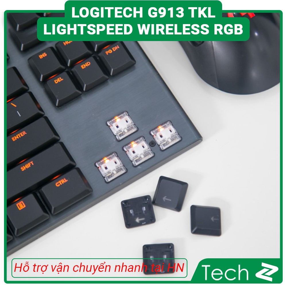 Bàn phím Logitech G913 TKL Lightspeed Wireless RGB