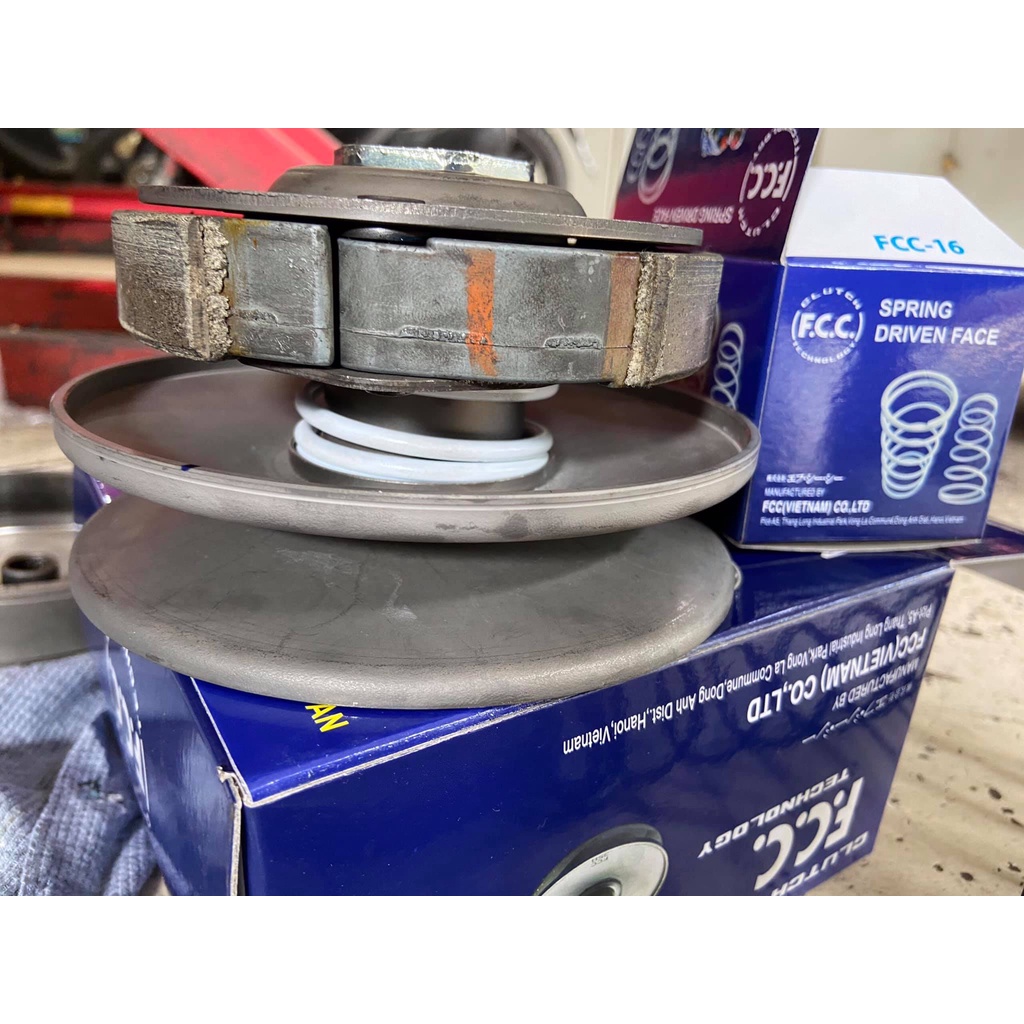 Bộ Puly FCC Nồi Sau Xe Air Blade, Vision, PCX, Vario, SH Việt, Click, Lead