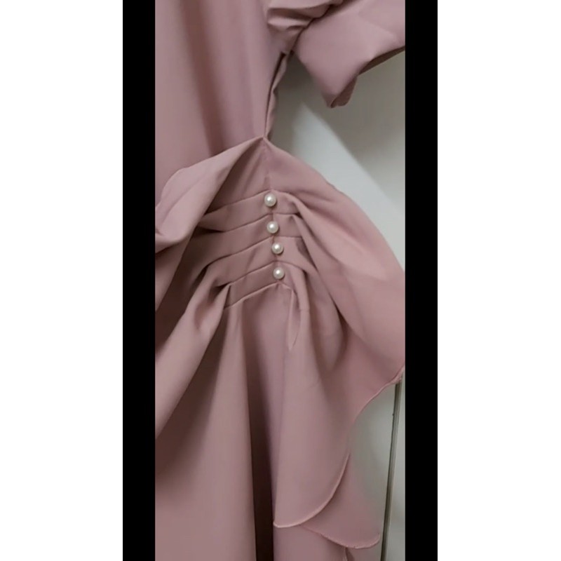 Váy dự tiệc - Freeship - Váy Hồng thắt eo sang trọng | BigBuy360 - bigbuy360.vn