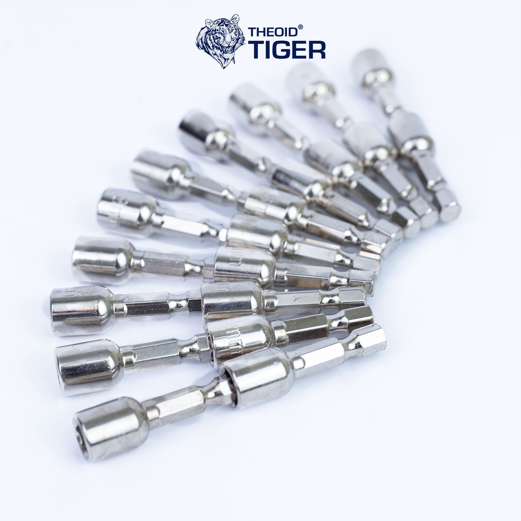 Đầu Vít Bắn Tôn 8mm Có Từ Tính Theoid Tiger - Bảo hành 1 đổi 1