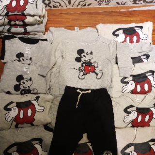 Bộ nỉ Mickey hàng xuất dư