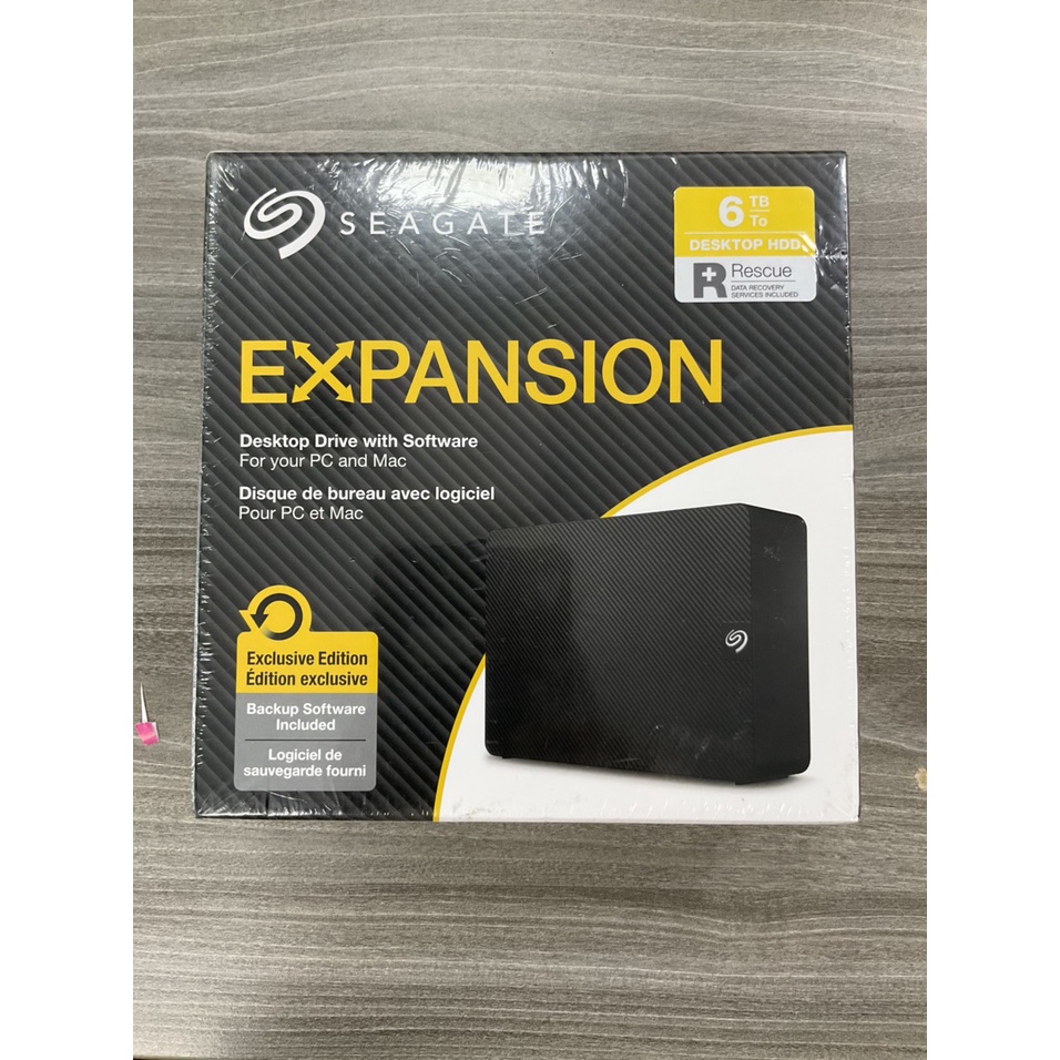 Ổ Cứng Di Động Seagate Expansion Desktop Drive with Software 6TB