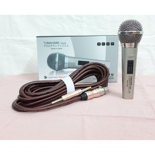 Micro có dây TOMAHAWK thương hiệu Nhật Bản, micro thu âm nhạy, trong tiếng, dùng chho dàn karaoke, loa kéo