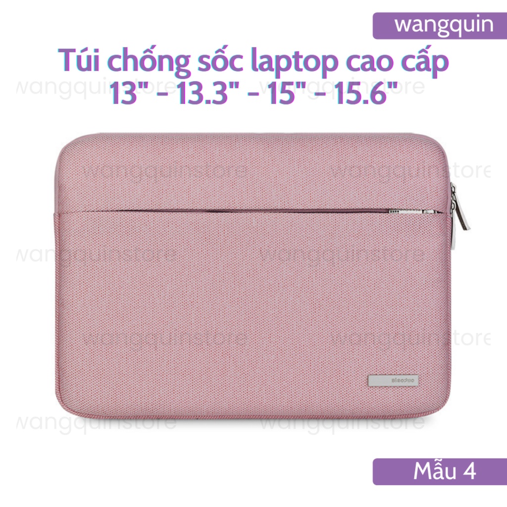Túi chống sốc Laptop / Macbook cao cấp 12 13 13.3 14 inch Bao Da Đựng Máy Tính Nam Nữ Đủ màu Bao Vải Bảo vệ Asus Acer