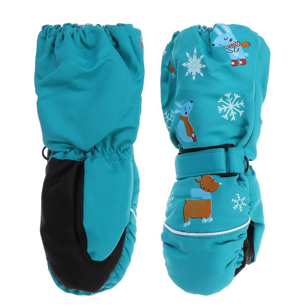Găng Tay Trượt Tuyết Chống Trượt Chống Thấm Nước Cho Bé