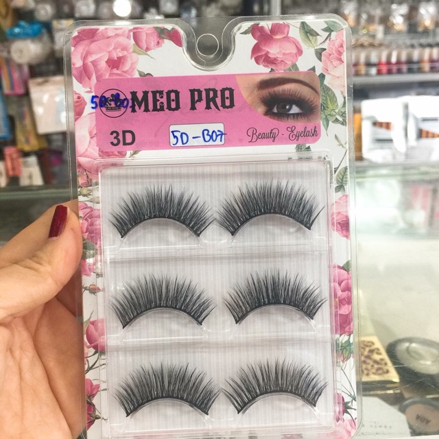 Lông mi chồn 5D- B07