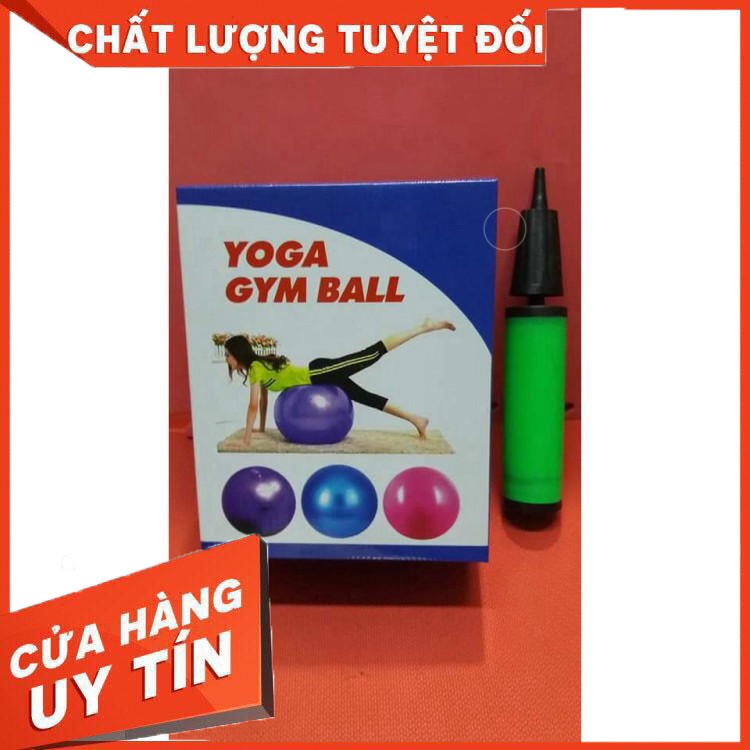 BÓNG TẬP YOGA GYM CAO CẤP SIZE  65cm -Yoga An Viên