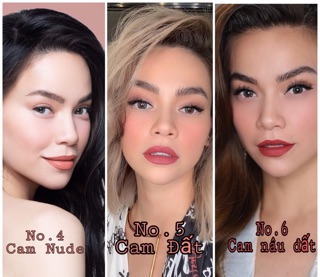Son Hồ Ngọc Hà Love M.O.I (NO.5 - Beautiful Liar - Cam đất)
