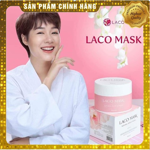 🔥 Chính hãng 🔥 Mặt nạ Laco Mask ngọc trai ⚡ trắng da, mờ thâm nám tàn nhang cực nhanh, cho da căng bóng trắng hồng ⚡