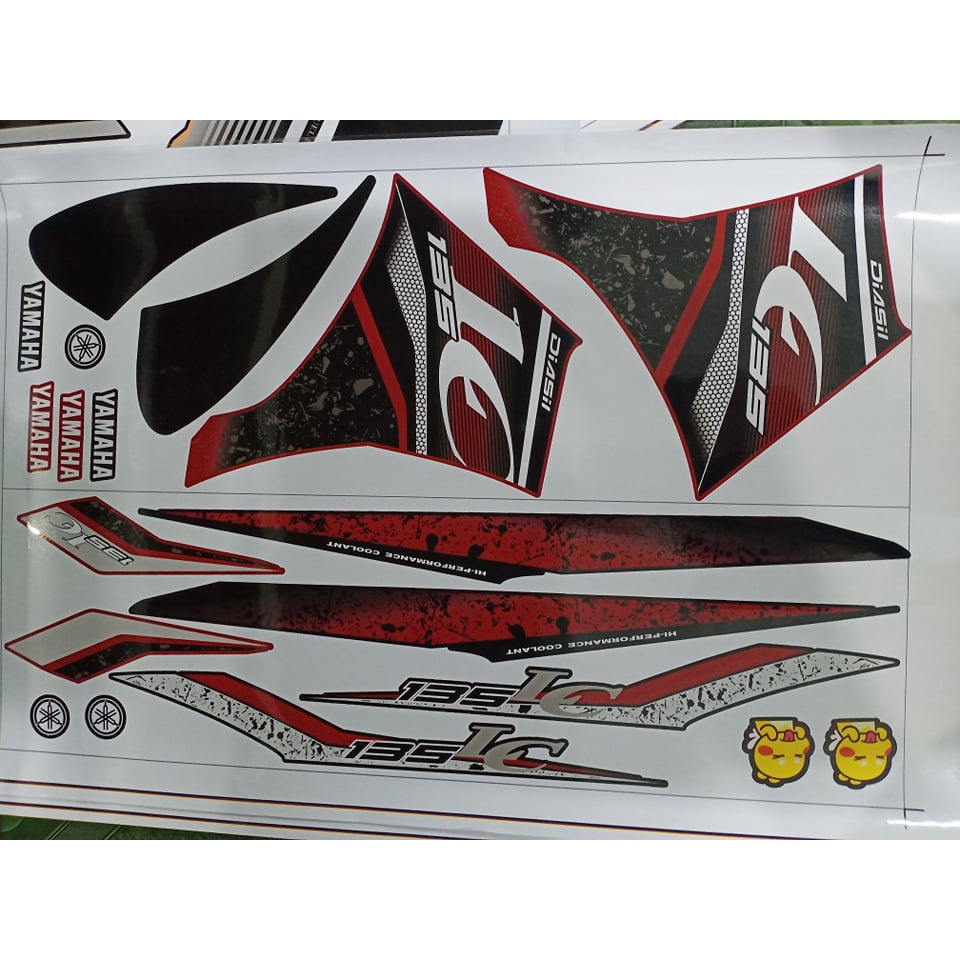 Tem rời ex 135 lc đỏ đen candy