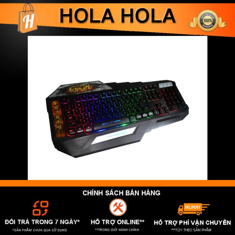 Bàn phím game thủ Motospeed K90L LED Gaming Keyboard (Đen)