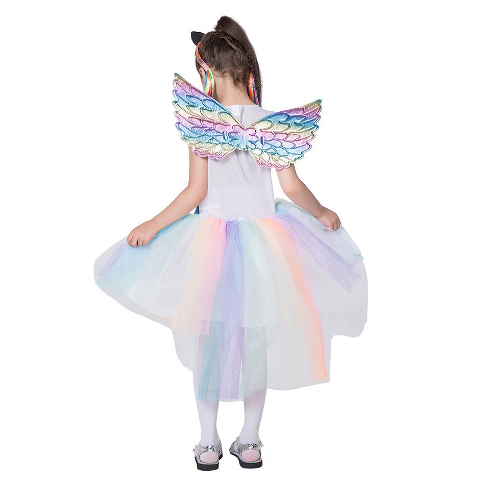 HM0201 - SET TRANG PHỤC HÓA TRANG PONY KIM SA G069 KÈM CÁNH VÀ CÀI TÓC CHO BÉ GÁI