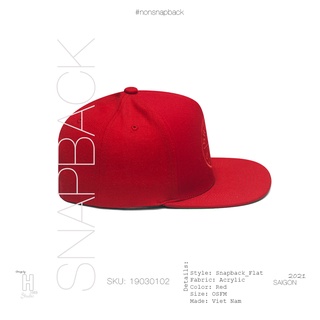 Mũ snapback nam đẹp Brixton đỏ