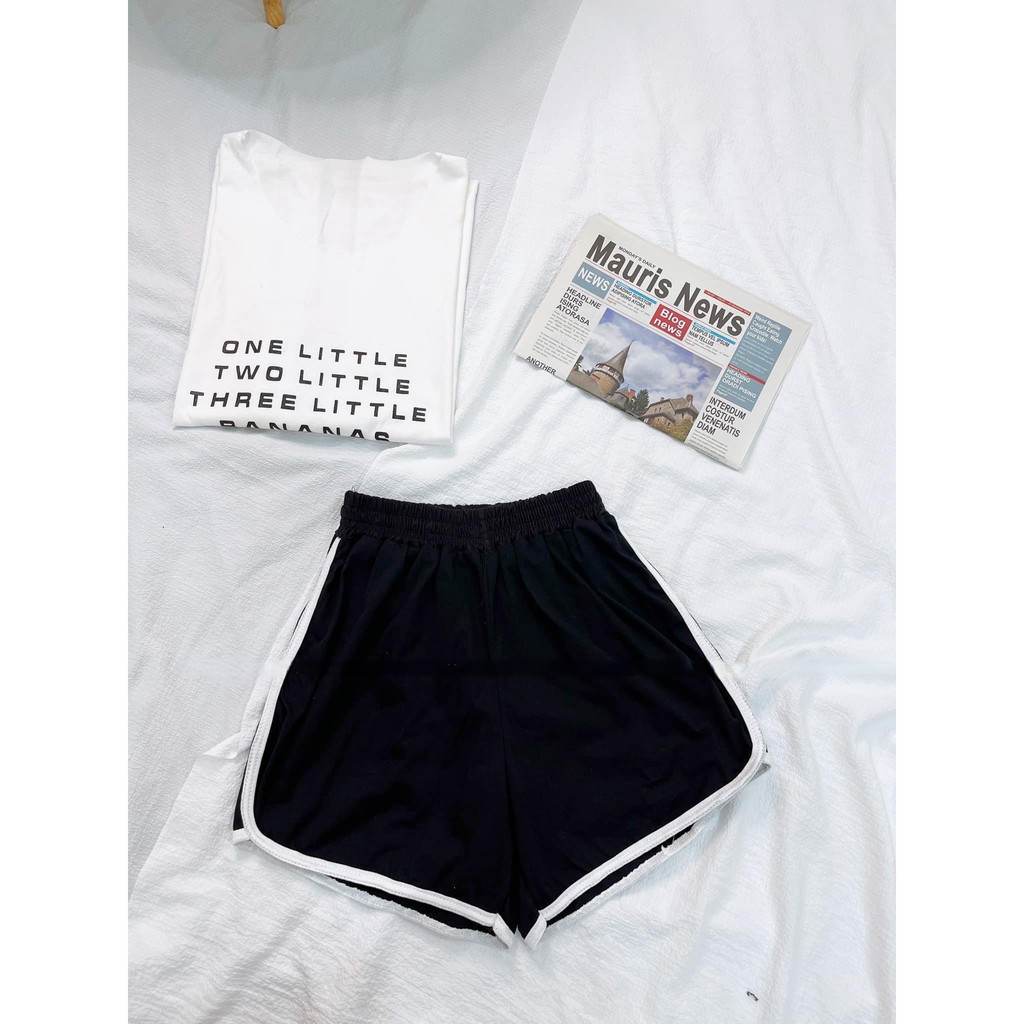 Set Đồ Nữ Áo Ba Lỗ Tank Top Ulzzang [FREESHIP] Đồ Bộ Nữ cá tính đi chơi Áo thun ba lỗ Quần Cộc mùa hè chất cotton