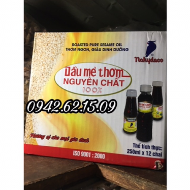 Dầu mè 250 ml Nakydako chính gốc