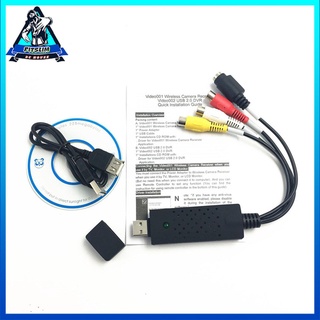 Hỗ trợ USB 2.0 Easy Cap Video TV DVD VHS DVR Capture Adapter Win8 Win10