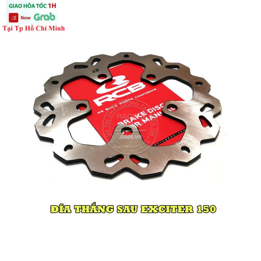 Đĩa Thắng Sau Ex 150, Ex 155 Racing Boy Chính Hãng Size 203mm 5 Lỗ Ốc