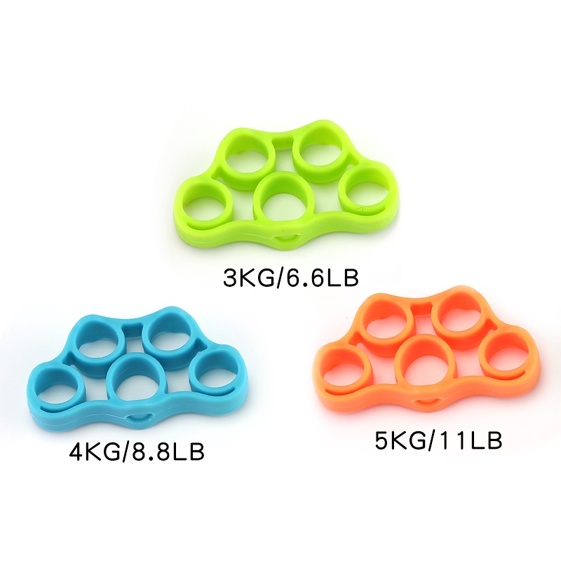 Dụng Cụ Luyện Tập Ngón Tay Và Dây Kháng Lực 3 Mức Độ Cho Người Tập Thể Thao/Đá/Leo Núi/Thái Tạo Khớp/Đùi Tay