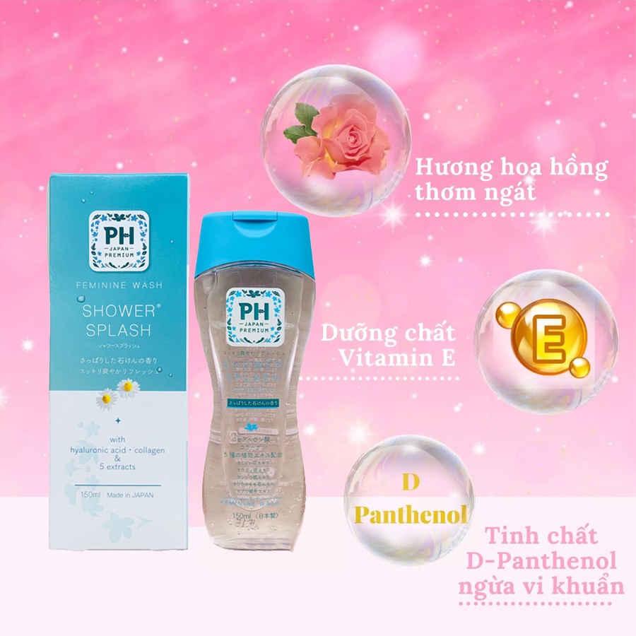 [Dung dịch vệ sinh phụ nữ] PH Japan Premium 150ml