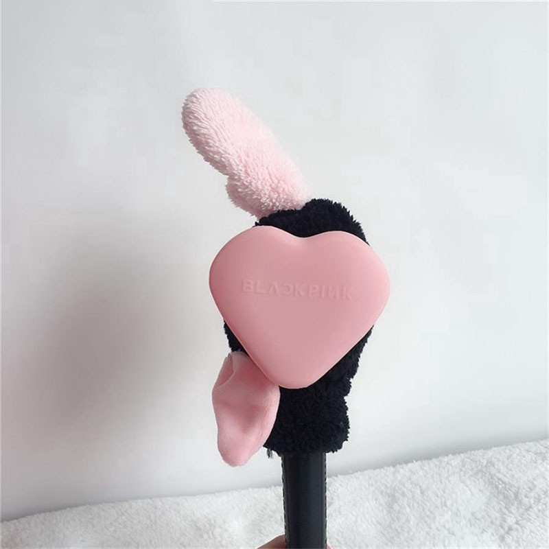 HOT Băng Đô Cài Tóc Phủ Lông Hình Nhóm Nhạc Kpop Blackpink Dễ Thương