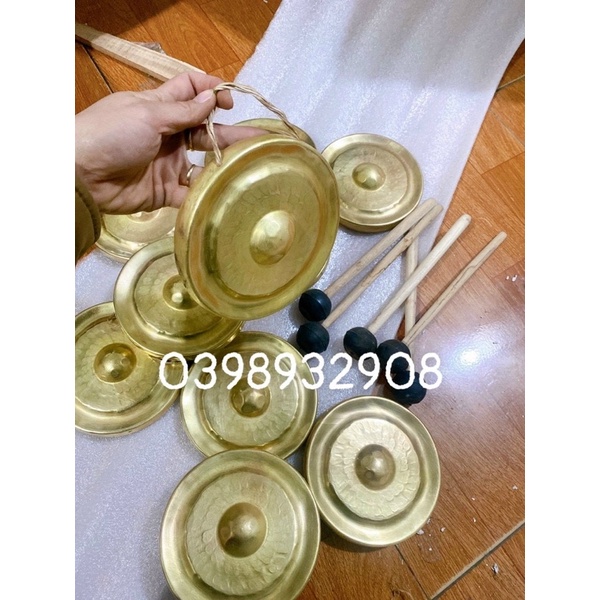 Chiêng đồng 16 cm liệu bằng đồng nguyên