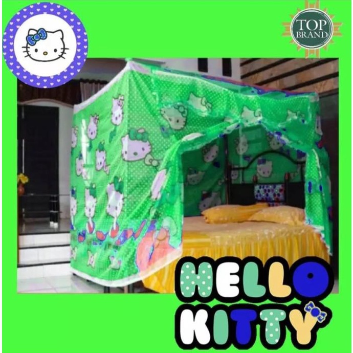 Mùng Ngủ Chống Muỗi Hình Hello Kitty Jumbo