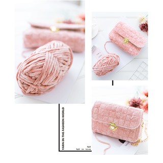 Len Nhung Chenille siêu mềm mịn (Mã 01 đến 37)