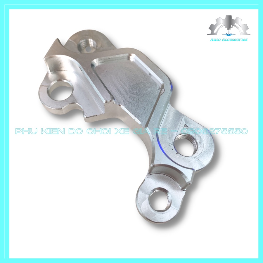 Pát CNC, Pát Trước CNC gắn xe Exciter (Ex150 Ex155) gắn HEO DẦU NISSIN THÁI 2piston đi đĩa size 260/267mm