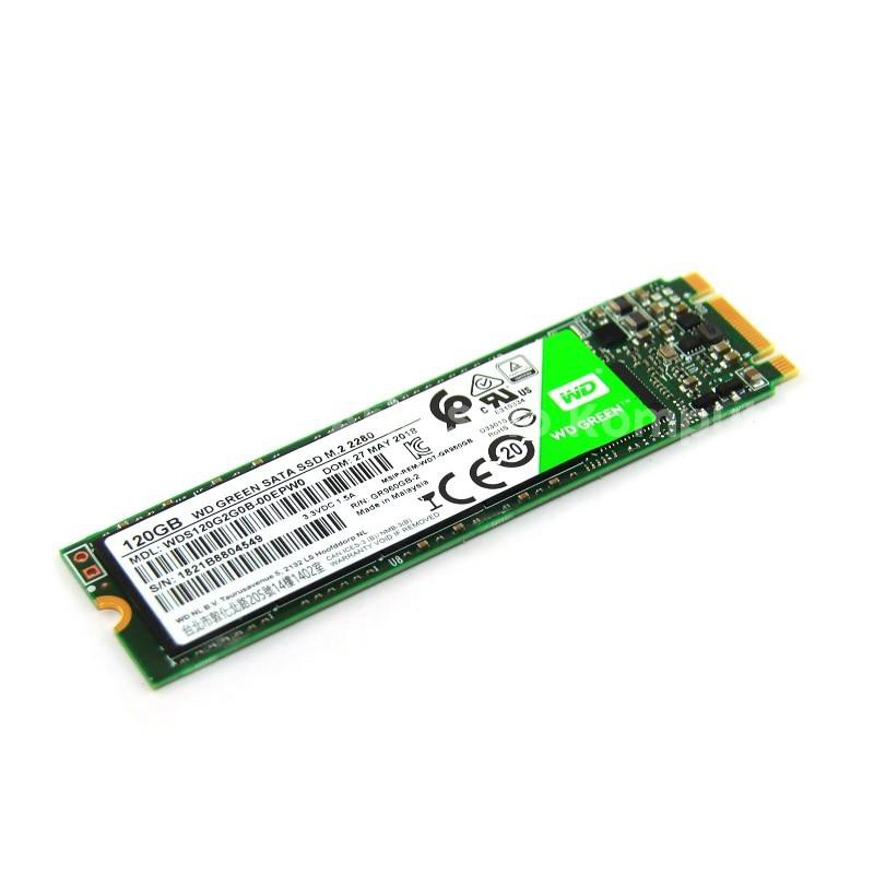 Máy tính màu xanh lá Wd M2 2280 SSD 120GB