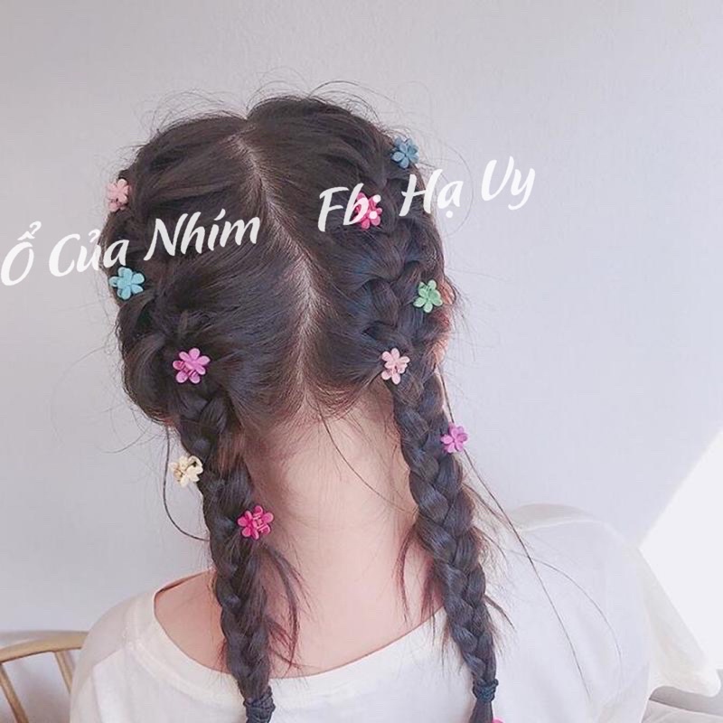 Hộp 50 kẹp càng cua mini cho bé yêu 🎀