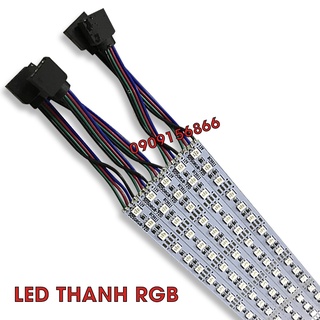 Led thanh 7 màu rgb điện áp 12V( combo 5 thanh)