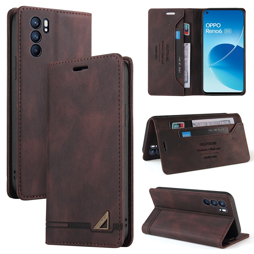 Case for OPPO Reno 6 5G 008 Ốp Điện Thoại Da Cho
