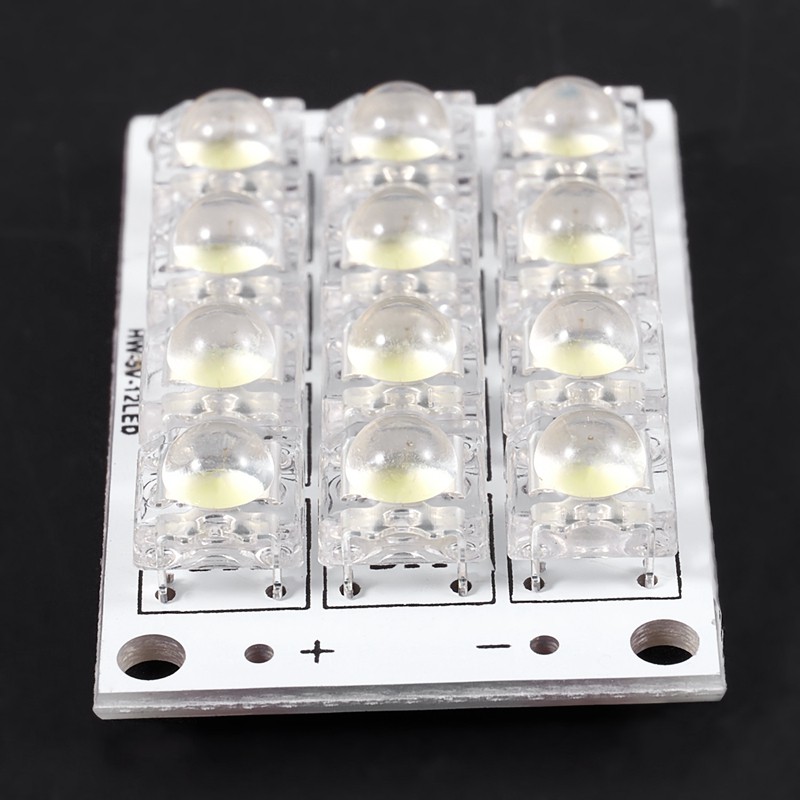 Bảng mạch đèn LED siêu sáng DC 3V 5V 12 LED