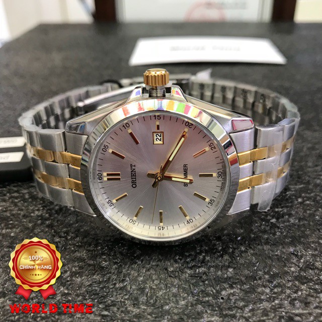 Đồng hồ Nam Chính Hãng Orient SUND6001W0 [Full Box + Sổ BH Toàn Cầu] Quartz - Dây thép