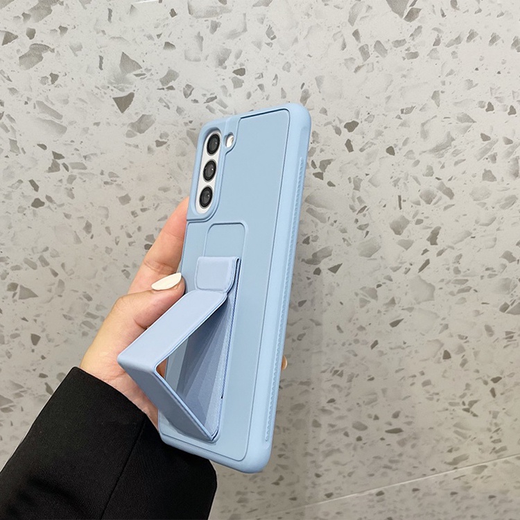 Ốp Điện Thoại Cứng Có Dây Đeo Cho Samsung S23 S23 + S22 S21 S20 S10 S10e Note 20 FE Ultra Plus