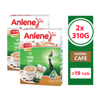 combo 2 hộp Sữa Bột Anlene Cà phê 31gr