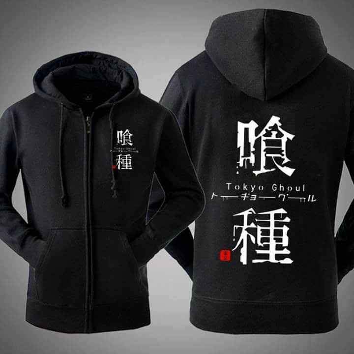 [SIÊU RẺ] Áo khoác đen Tokyo GHoul  đẹp nhất  rẻ chất lượng