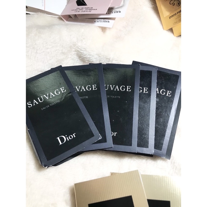 Vial chính hãng nước hoa Dior Sauvage EDT, Parfum - Rose N Rose - Jadore Infinissime - Joy Intense