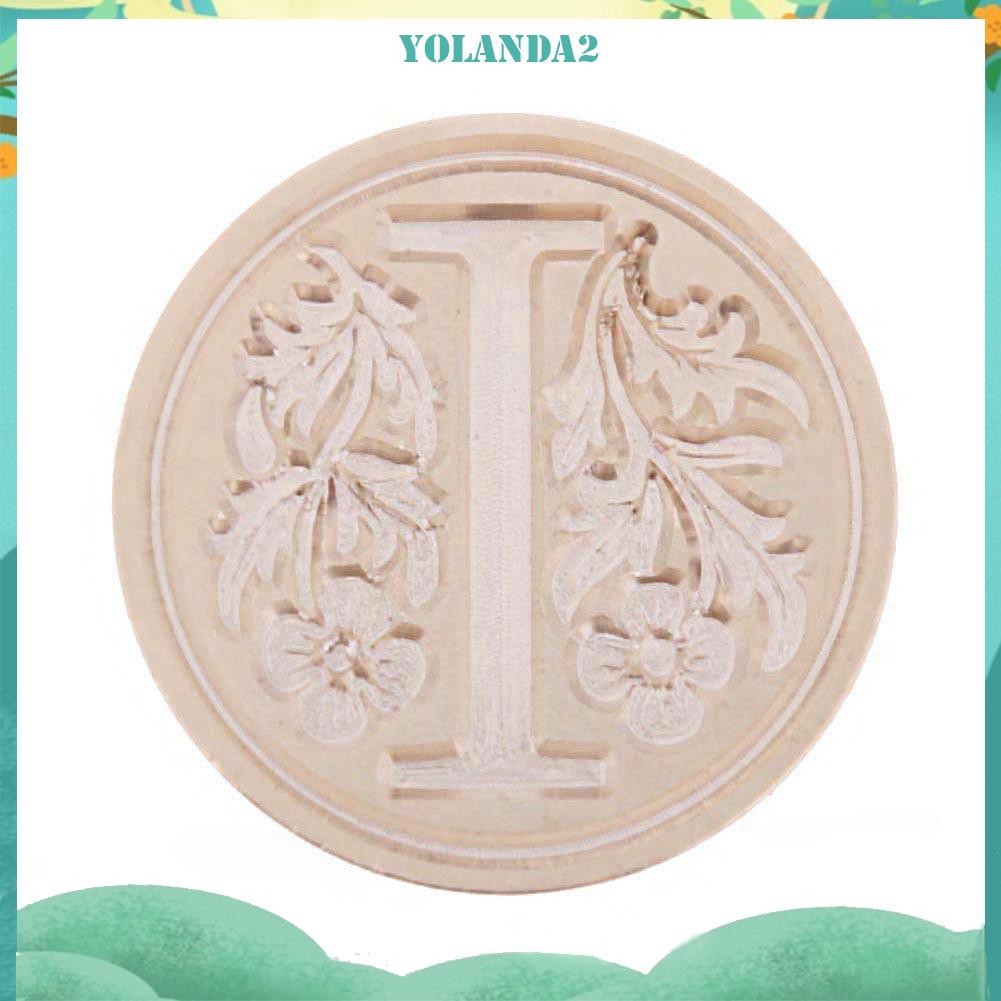 Con Dấu In Hình Hoa Và Chữ F-N Phong Cách Retro Độc Đáo