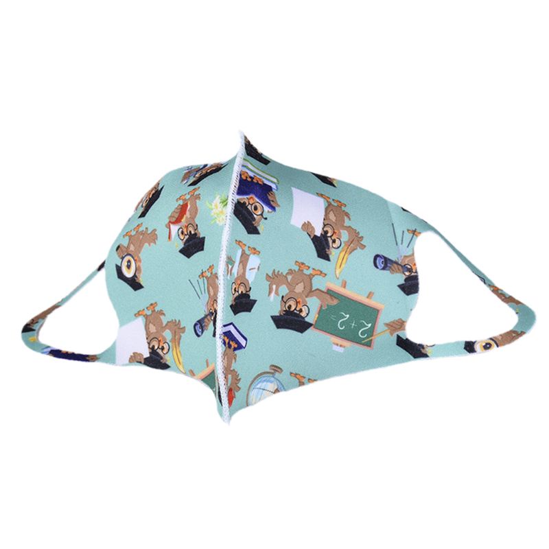 Vỏ Bọc Bảo Vệ Mặt Họa Tiết Khủng Long / Trái Tim 3D Có Thể Giặt