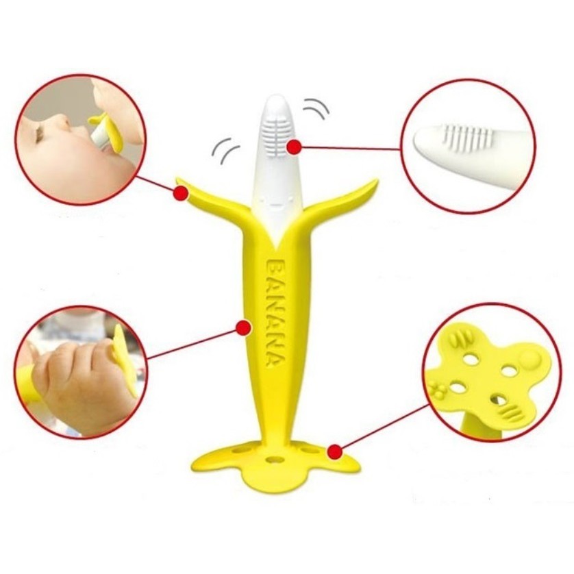 (Made in Korea) Ngậm nướu cao cấp hình chuối ANGE (AG044, AG063, AG077)